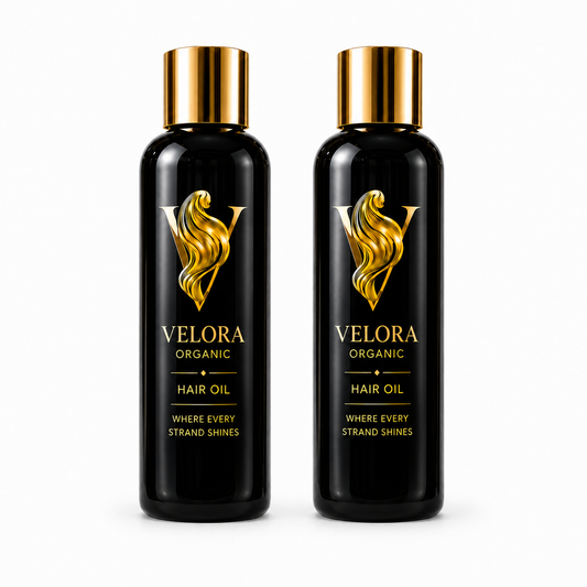 Velora Organic Hair Growth Oil – Duo Pack