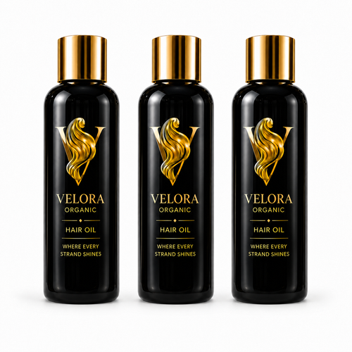 Velora Organic Hair Growth Oil – Triple Pack