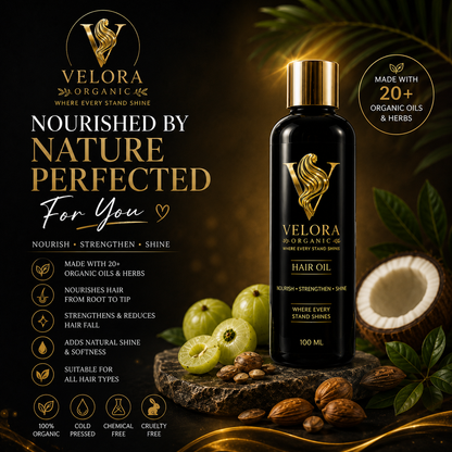 Velora Organic Hair Growth Oil